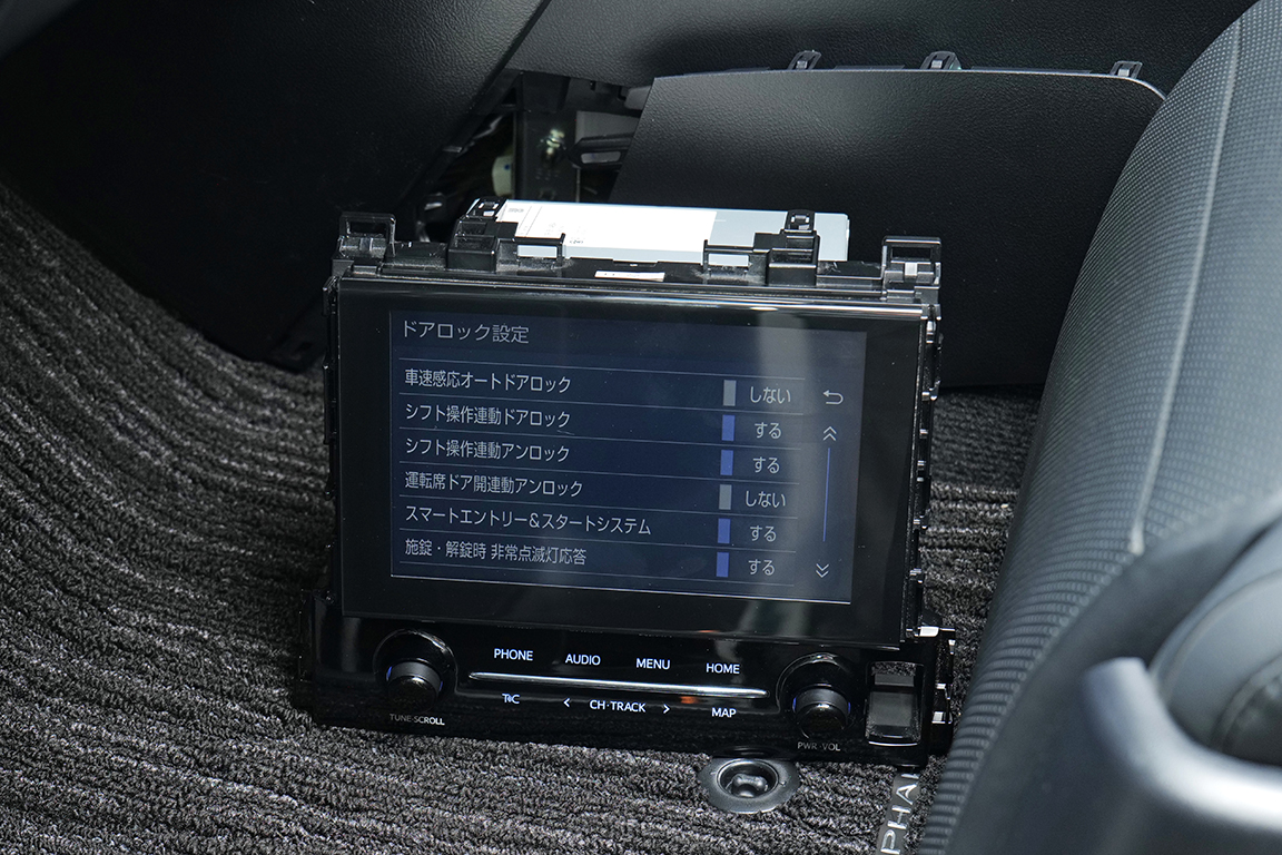 30アルファード　純正ディスプレイオーディオ トヨタ30系アルファード】純正ディスプレイオーディオを