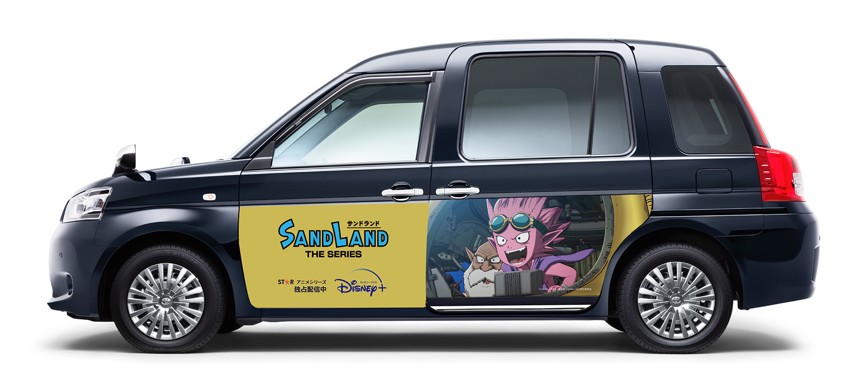 故・鳥山明先生原作の新作アニメ公開記念「SAND LANDタクシー