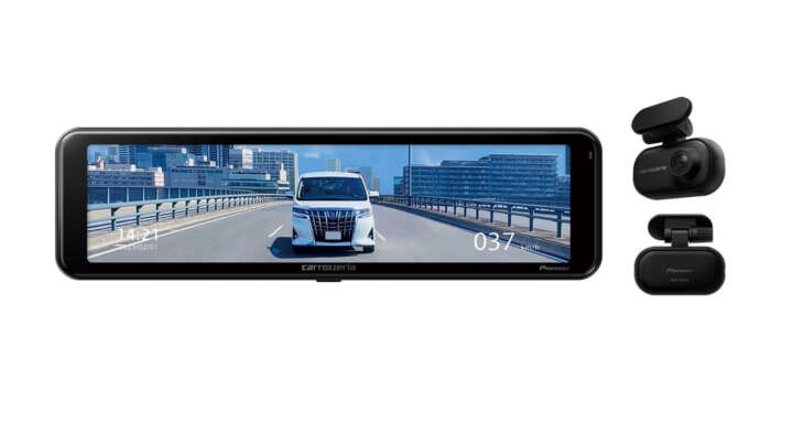 GPS付デジタルルームミラー型ドライブレコーダー MAXWIN ドライブレコーダー ミラー型 レクサス ES10 RX20 UX10