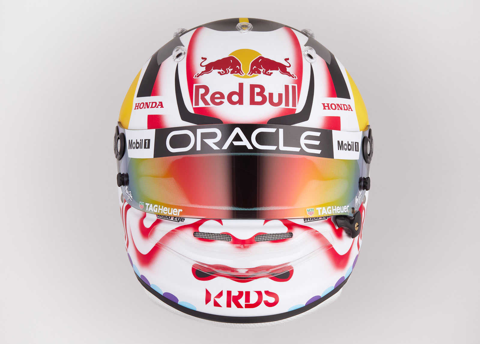 F1 日本GP 非売品 レッドブル ポストカード 角田裕毅 鈴鹿 F1日本GPに参戦する角田裕毅の限定ヘルメットデザインを市川團